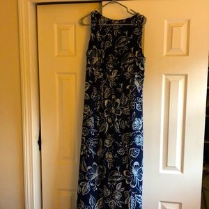 EUC navy floral summer dress size XL